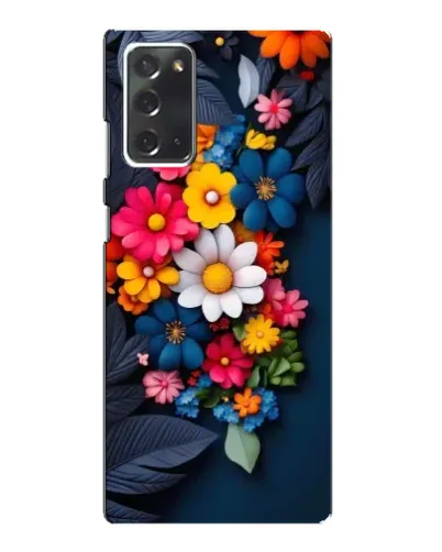 Чехол для Samsung Galaxy Note 20 с картинкой «Цветочная феерия»
