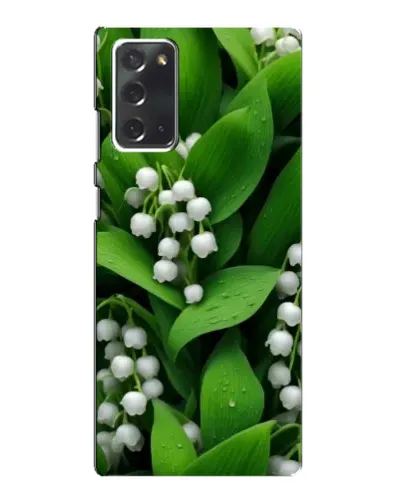Чехол для Samsung Galaxy Note 20 с картинкой «Ландыши в зелени»