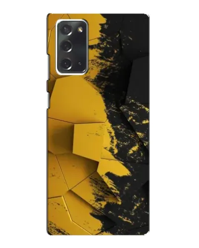 Чехол для Samsung Galaxy Note 20 с картинкой «Золотые осколки геометрии» Чехол для Samsung Galaxy Note 20 с картинкой «Золотые осколки геометрии»