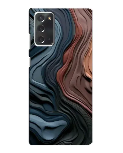 Чехол для Samsung Galaxy Note 20 с картинкой «Цветные волны каньона» Чехол для Samsung Galaxy Note 20 с картинкой «Цветные волны каньона»