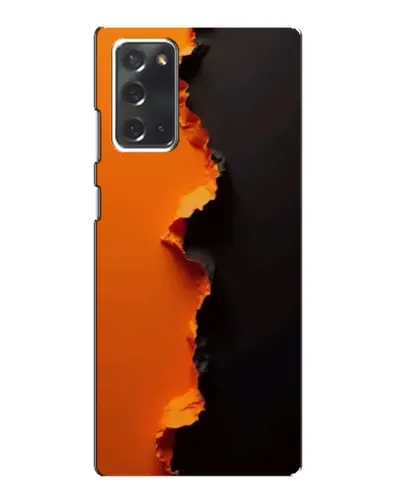 Чехол для Samsung Galaxy Note 20 с картинкой «Оранжевый разлом» Чехол для Samsung Galaxy Note 20 с картинкой «Оранжевый разлом»