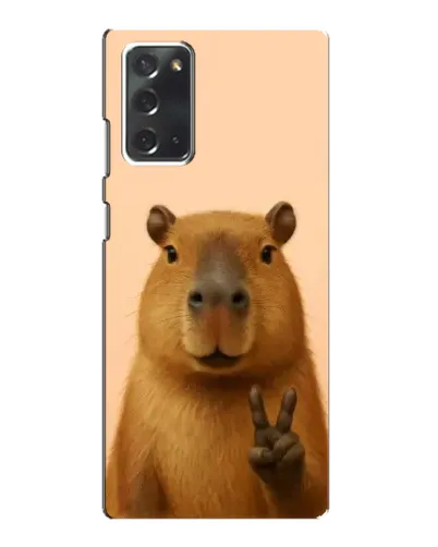 Чехол для Samsung Galaxy Note 20 с картинкой «Капибара виктория» Чехол для Samsung Galaxy Note 20 с картинкой «Капибара виктория»