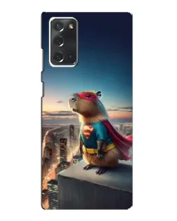 Чехол для Samsung Galaxy Note 20 с картинкой «Капи-мен супергерой»