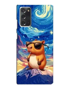 Чехол для Samsung Galaxy Note 20 с картинкой «Капибара Ван Гога»