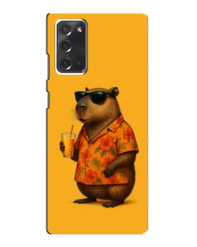 Чехол для Samsung Galaxy Note 20 с картинкой «Капибара на отдыхе» Чехол для Samsung Galaxy Note 20 с картинкой «Капибара на отдыхе»