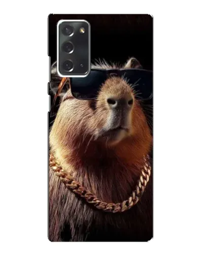Чехол для Samsung Galaxy Note 20 с картинкой «Капибара золотая цепь» Чехол для Samsung Galaxy Note 20 с картинкой «Капибара золотая цепь»