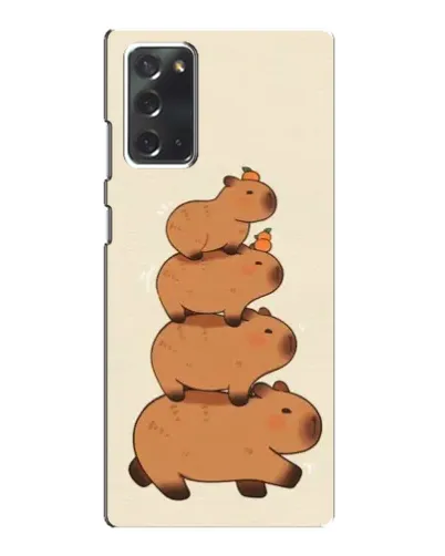 Чехол для Samsung Galaxy Note 20 с картинкой «Башня из капибар» Чехол для Samsung Galaxy Note 20 с картинкой «Башня из капибар»