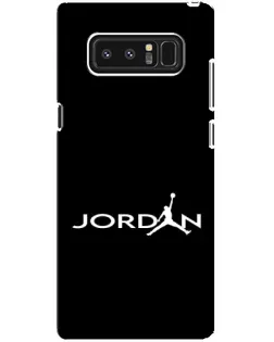Чехол для Samsung Galaxy Note 8 (N950) с картинкой «Jordan White Logo» Чехол для Samsung Galaxy Note 8 (N950) с картинкой «Jordan White Logo»