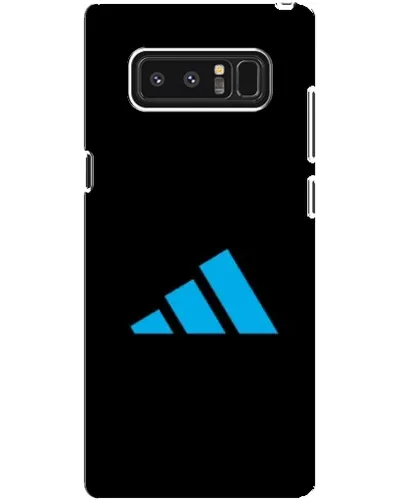 Чехол для Samsung Galaxy Note 8 (N950) с картинкой «Adidas Cyan Logo»