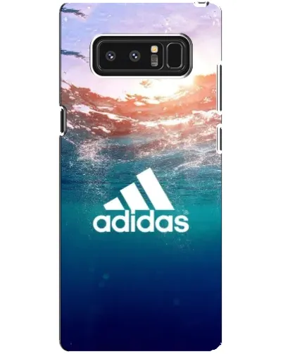 Чехол для Samsung Galaxy Note 8 (N950) с картинкой «Океанская глубина адидас»