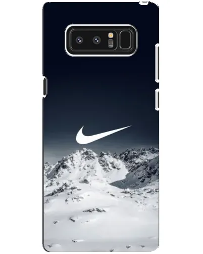 Чехол для Samsung Galaxy Note 8 (N950) с картинкой «Nike — зимние горы» Чехол для Samsung Galaxy Note 8 (N950) с картинкой «Nike — зимние горы»