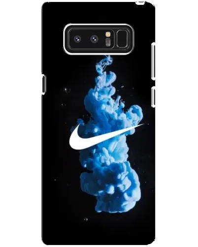 Чехол для Samsung Galaxy Note 8 (N950) с картинкой «Nike и синий дым» Чехол для Samsung Galaxy Note 8 (N950) с картинкой «Nike и синий дым»