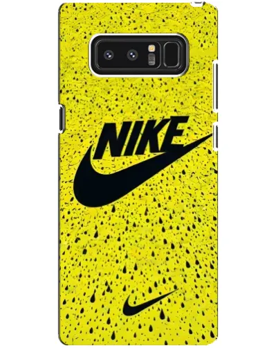 Чехол для Samsung Galaxy Note 8 (N950) с картинкой «Желтый текстурный Nike» Чехол для Samsung Galaxy Note 8 (N950) с картинкой «Желтый текстурный Nike»