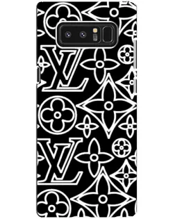 Чехол для Samsung Galaxy Note 8 (N950) с картинкой «Черно-белый узор LV» Чехол для Samsung Galaxy Note 8 (N950) с картинкой «Черно-белый узор LV»