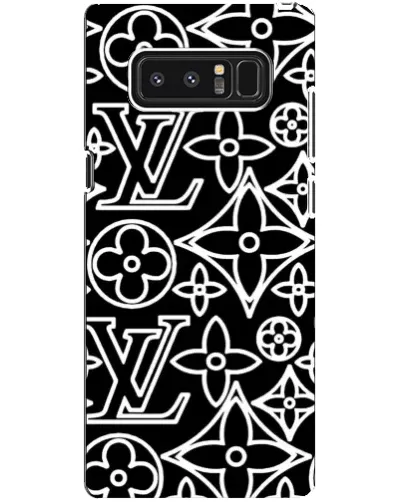 Чехол для Samsung Galaxy Note 8 (N950) с картинкой «Черно-белый узор LV» Чехол для Samsung Galaxy Note 8 (N950) с картинкой «Черно-белый узор LV»