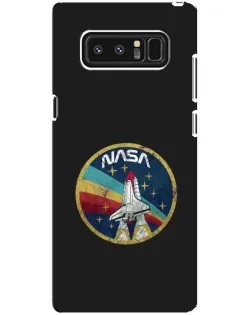 Чехол для Samsung Galaxy Note 8 (N950) с картинкой «NASA — эмблема миссии»