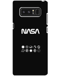 Чехол для Samsung Galaxy Note 8 (N950) с картинкой «NASA — технический принт» Чехол для Samsung Galaxy Note 8 (N950) с картинкой «NASA — технический принт»