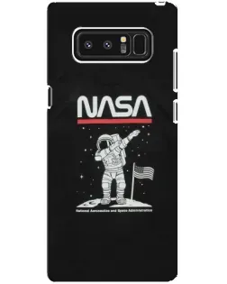 Чехол для Samsung Galaxy Note 8 (N950) с картинкой «NASA — шагаем по Луне» Чехол для Samsung Galaxy Note 8 (N950) с картинкой «NASA — шагаем по Луне»