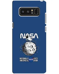 Чехол для Samsung Galaxy Note 8 (N950) с картинкой «NASA — лунная миссия» Чехол для Samsung Galaxy Note 8 (N950) с картинкой «NASA — лунная миссия»
