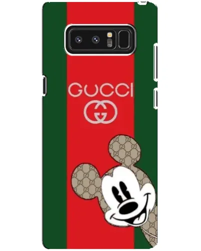 Чехол для Samsung Galaxy Note 8 (N950) с картинкой «Gucci — полосы и Микки» Чехол для Samsung Galaxy Note 8 (N950) с картинкой «Gucci — полосы и Микки»