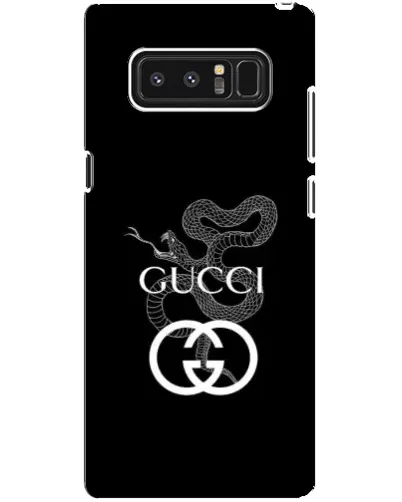 Чехол для Samsung Galaxy Note 8 (N950) с картинкой «Gucci — серебряная змея» Чехол для Samsung Galaxy Note 8 (N950) с картинкой «Gucci — серебряная змея»