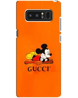 Чехол для Samsung Galaxy Note 8 (N950) с картинкой «Микки Маус Gucci — оранж» Чехол для Samsung Galaxy Note 8 (N950) с картинкой «Микки Маус Gucci — оранж»
