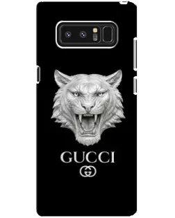Чехол для Samsung Galaxy Note 8 (N950) с картинкой «Gucci — серебряный лев» Чехол для Samsung Galaxy Note 8 (N950) с картинкой «Gucci — серебряный лев»