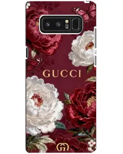 Чехол для Samsung Galaxy Note 8 (N950) с картинкой «Gucci — бордовые розы» Чехол для Samsung Galaxy Note 8 (N950) с картинкой «Gucci — бордовые розы»