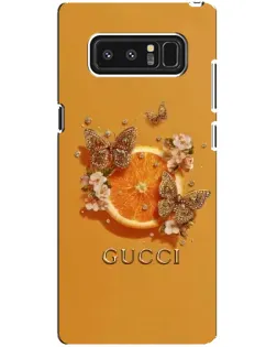 Чехол для Samsung Galaxy Note 8 (N950) с картинкой «Gucci — золотые бабочки» Чехол для Samsung Galaxy Note 8 (N950) с картинкой «Gucci — золотые бабочки»