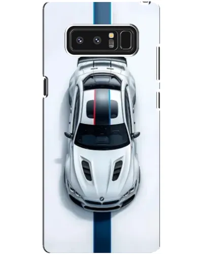 Чехол для Samsung Galaxy Note 8 (N950) с картинкой «Вид сверху — BMW M»