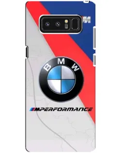 Чехол для Samsung Galaxy Note 8 (N950) с картинкой «BMW Performance стиль»
