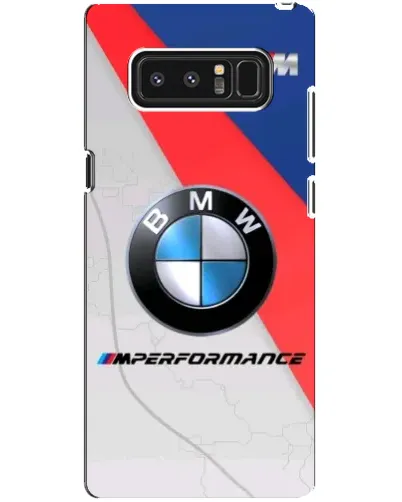 Чехол для Samsung Galaxy Note 8 (N950) с картинкой «BMW Performance стиль»
