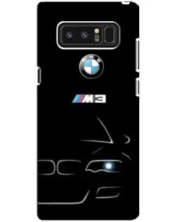 Чехол для Samsung Galaxy Note 8 (N950) с картинкой «Минималистичный принт BMW M3» Чехол для Samsung Galaxy Note 8 (N950) с картинкой «Минималистичный принт BMW M3»