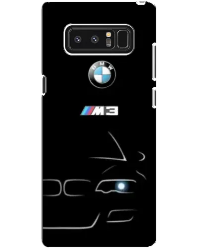 Чехол для Samsung Galaxy Note 8 (N950) с картинкой «Минималистичный принт BMW M3»