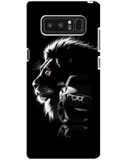 Чехол для Samsung Galaxy Note 8 (N950) с картинкой «BMW и лев» Чехол для Samsung Galaxy Note 8 (N950) с картинкой «BMW и лев»