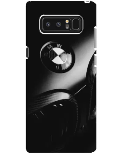 Чехол для Samsung Galaxy Note 8 (N950) с картинкой «Эмблема BMW — макро»