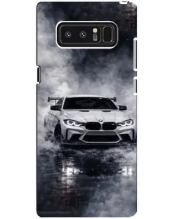 Чехол для Samsung Galaxy Note 8 (N950) с картинкой «BMW сквозь туман» Чехол для Samsung Galaxy Note 8 (N950) с картинкой «BMW сквозь туман»