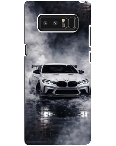 Чехол для Samsung Galaxy Note 8 (N950) с картинкой «BMW сквозь туман»