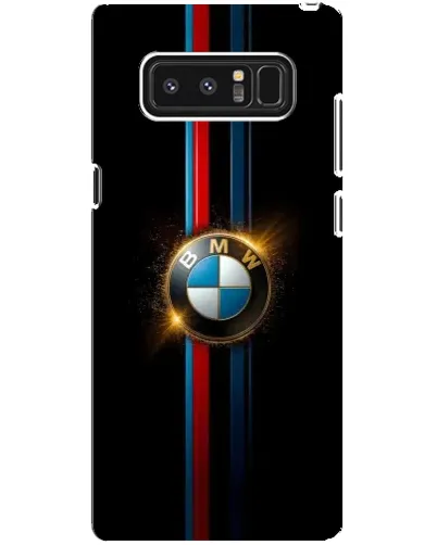 Чехол для Samsung Galaxy Note 8 (N950) с картинкой «BMW M-Power неон»