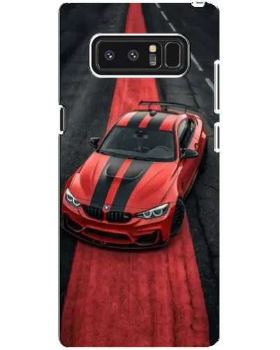 Чехол для Samsung Galaxy Note 8 (N950) с картинкой «BMW на красной дорожке»