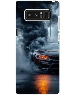 Чехол для Samsung Galaxy Note 8 (N950) с картинкой «BMW M-Power — абстракция»