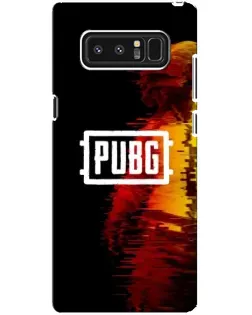 Чехол для Samsung Galaxy Note 8 (N950) с картинкой «Яркий логотип PUBG» Чехол для Samsung Galaxy Note 8 (N950) с картинкой «Яркий логотип PUBG»