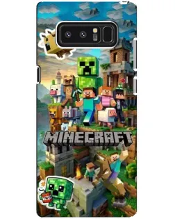Чехол для Samsung Galaxy Note 8 (N950) с картинкой «Замок Minecraft» Чехол для Samsung Galaxy Note 8 (N950) с картинкой «Замок Minecraft»