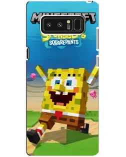 Чехол для Samsung Galaxy Note 8 (N950) с картинкой «Губка Боб Minecraft» Чехол для Samsung Galaxy Note 8 (N950) с картинкой «Губка Боб Minecraft»