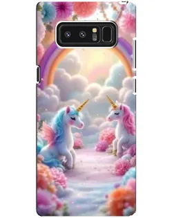 Чехол для Samsung Galaxy Note 8 (N950) с картинкой «Радуга и единороги» Чехол для Samsung Galaxy Note 8 (N950) с картинкой «Радуга и единороги»