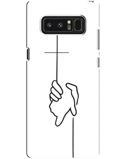 Чехол для Samsung Galaxy Note 8 (N950) с картинкой «Рука держит» Чехол для Samsung Galaxy Note 8 (N950) с картинкой «Рука держит»