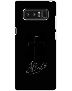 Чехол для Samsung Galaxy Note 8 (N950) с картинкой «Графический крест Jesus» Чехол для Samsung Galaxy Note 8 (N950) с картинкой «Графический крест Jesus»