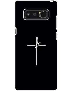 Чехол для Samsung Galaxy Note 8 (N950) с картинкой «Тонкий крест» Чехол для Samsung Galaxy Note 8 (N950) с картинкой «Тонкий крест»
