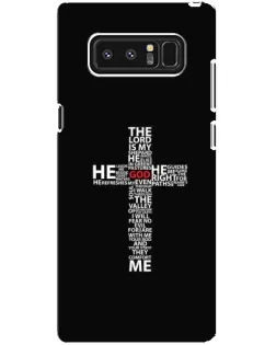 Чехол для Samsung Galaxy Note 8 (N950) с картинкой «Текстовый крест» Чехол для Samsung Galaxy Note 8 (N950) с картинкой «Текстовый крест»