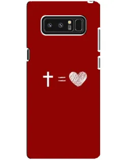 Чехол для Samsung Galaxy Note 8 (N950) с картинкой «Уравнение любви» Чехол для Samsung Galaxy Note 8 (N950) с картинкой «Уравнение любви»